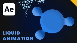 Как сделать Анимацию Жидкости в After Effects - Liquid animation - After Effects tutorial