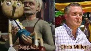 Character and Voice Actor - Shrek - Geppetto - Chris Miller