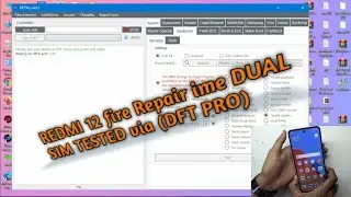 Repair ime redmi 12 done via DFT pro