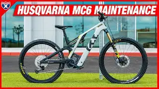 Maintenance Walkthrough on Husqvarna MC6 e-Mountain Bike | Racer X Films