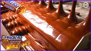 How Snickers Chocolate Bars are Made in Factory | Snickers Factory Manufacturing Process