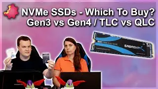 Sabrent Rocket M.2 NVMe SSDs — Gen3 vs Gen4 — TLC vs QLC — Which Should You Buy?