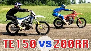 Husqvarna TE 150 VS Beta 200 RR | Small Bore 2-Stroke Enduro Bike Showdown!