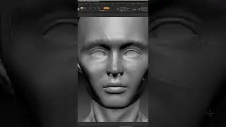 Customising a basic 3D character from Daz, using ZBrush. Creating an alien-like avatar 👽