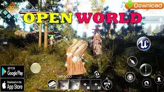 DARK AND LIGHT MOBILE GAMEPLAY IOS ANDROID NEW OPEN WORLD UNREAL ENGINE 4 GAME 2020