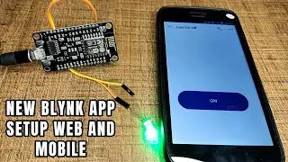 How to set up the new Blynk app step by step | Nodemcu ESP8266 with Blynk app  | how to light led