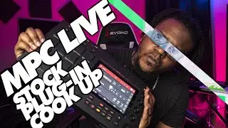 MPC LIve Stock Plug Ins Only - Making a Beat, Standalone in MPC One X Live