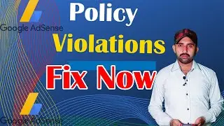 How to Fix Google Adsense Policy Violations Error | Adsense Approval