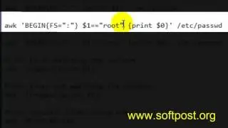 awk command examples in Unix