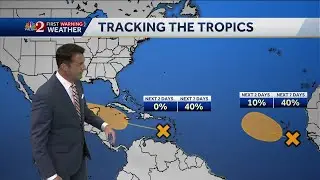 Tracking the Tropics: NHC tracking 3 disturbances