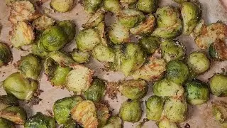 Crispy Parmesan Brussels Sprouts