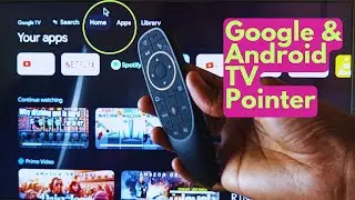 How to get a mouse pointer navigation on Android & Google TV