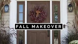 DIY HIGH END HOME DECOR DUPES | OUTDOOR FALL DECORATING HACKS ON A BUDGET