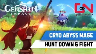 Genshin Impact Cryo Abyss Mage - Hunt Down & Fight