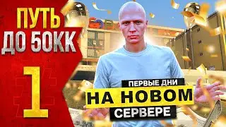 ПУТЬ С НУЛЯ ДО 50КК на НОВОМ СЕРВЕРЕ GTA 5 RP MURRIETA #1