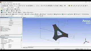 2D Sketching in ANSYS Design Modeler