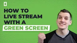 How to Live Stream with a Green Screen (OBS Tutorial)