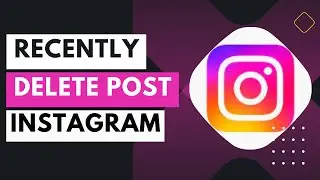 Instagram Recently Deleted Not Showing After Update - How to See Delete Post in Instagram !