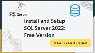 Install and Setup SQL Server 2022 on Windows