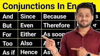 Conjunctions in english | Conjunction | Conjunction Words | Conjunctions in english grammar class