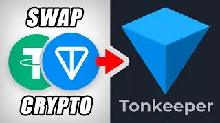 How To SWAP CRYPTO in Tonkeeper Wallet