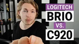 Logitech BRIO vs C920 Comparison | Best Webcam 2018 | Best Webcam for Twitch | Best 4K Webcam