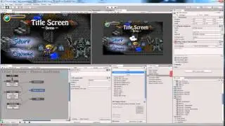 ART155: Unity Part 9 -- 2D Title/Menu Screen with mouse or keyboard