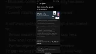 Samsung galaxy a50 got a new update after one ui 3.1 😋