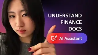 Understand Finance Docs with AI Assistant | Adobe Acrobat