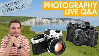 Photography Q&A and Nikon weekly chat with Kon - Nikon LIVE CAMERA CHAT