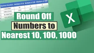 Round off Numbers in Excel to the Nearest Multiple of 10, 100, and 1000 | Excelgraduate