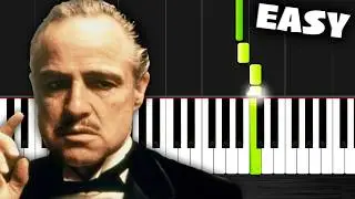 The Godfather Theme - EASY Piano Tutorial by PlutaX