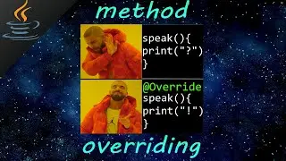 Java method overriding 🙅‍♂️