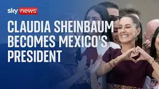 Claudia Sheinbaum becomes Mexicos first female president as polls close