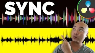 Davinci Resolve How To Sync Audio and Video Automatically Or Manually | Davinci Resolve Tutorial