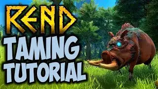 REND TAMING TUTORIAL - How to access the spirit realm & tame your first pet in rend quick & easy!