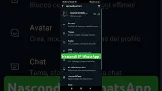 Nascondi Indirizzo IP #whatsapp #short #shorts #shortvideo #shortsvideo