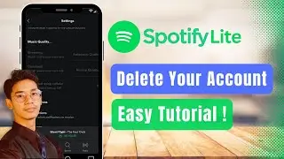 How to Delete Spotify Lite Account !