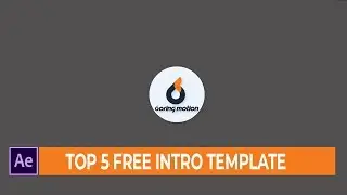 Top 5 Simple Logo Animation | Free After Effects Template #2