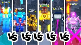 ALL GODLY🔥Aquatitan VS Firework VS Chief VS Future VS Cinemaman🤯ENDLESS MODE | Toilet Tower Defense