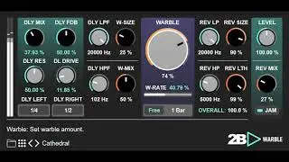 2B Played Music releases Warble VST3/AU with intro offer