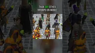 Best MMORPG on Mobile? Ep. 3 #mobilegame #runescape #osrs #shorts