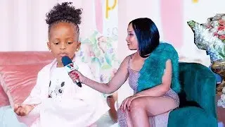 Tiffa mtoto wa Diamond Ahojiwa wasafi Tv amuanika vibaya Baba yake