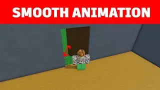 How to make an opening door - Obby Creator smooth animation