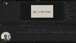 Breaking News Motion Graphic Template - DaVinci Resolve Fusion