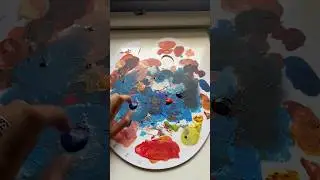 How to clean palette | acrylic paint