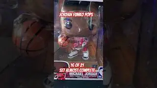 Michael Jordan Funko Pop collection almost complete