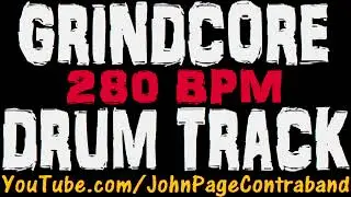 Grindcore Drum track 280 bpm FREE Beat Death Metal