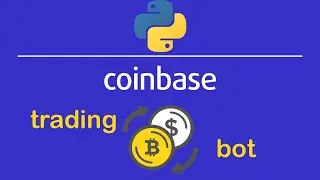 Trading crypto off Coinbase on Python | Build your trading bot to trade cryptocurrency on Coinbase