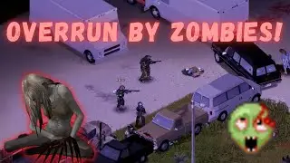 Typical Horde Night in Project Zomboid